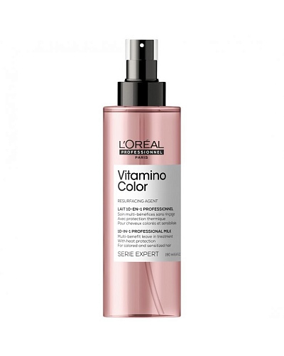 Спрей 10 в 1 термозащитный мультифункциональный для окрашенных волос L'Oreal Professionnel Expert Vitamino Color 190 мл
