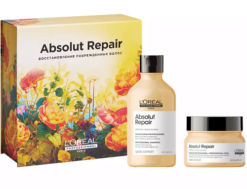 Набор весенний для Восстановления поврежденных волос Absolut Repair L'OREAL Professional 550 мл