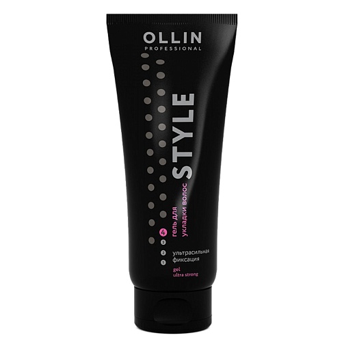 Гель для укладки волос ультрасильной фиксации Ollin Professional Style Gel Ultra Strong 200 мл