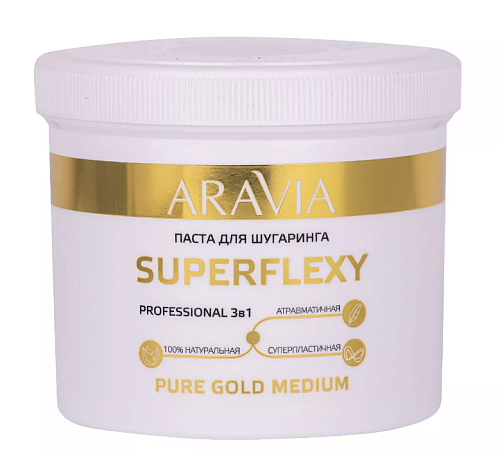 Паста сахарная для шугаринга SUPERFLEXY Pure Gold 750 гр