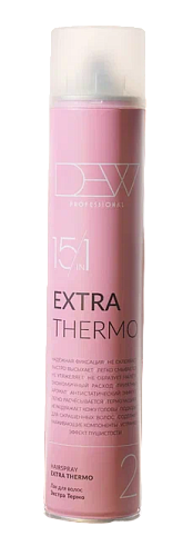 Лак для волос 15в1 термозащита Hairspray Extra Thermo Strong 500 мл