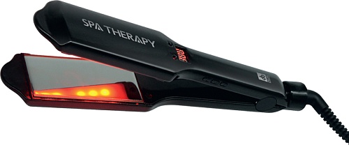 Щипцы для волос с инфракрасной и ультразвуковой пластиной Dewal Spa Therapy 40*90 мм