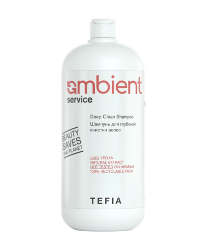 Шампунь для волос для глубокой очистки Ambient Tefia 1000 мл