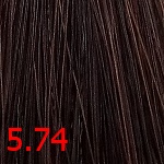 Крем краска для волос 5.74 Шоколадное печенье CUTRIN AURORA 60 мл 