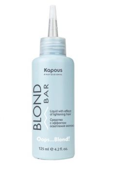 Средство с эффектом осветления волос Kapous Professional Oops Blond Bar 125 мл.