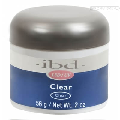 Гель укрепляющий прозрачный IBD LED/CEL CLEAR 56 гр
