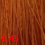 Крем краска для волос безаммиачная Светлое медное золото CUTRIN AURORA 60 мл 8.43
