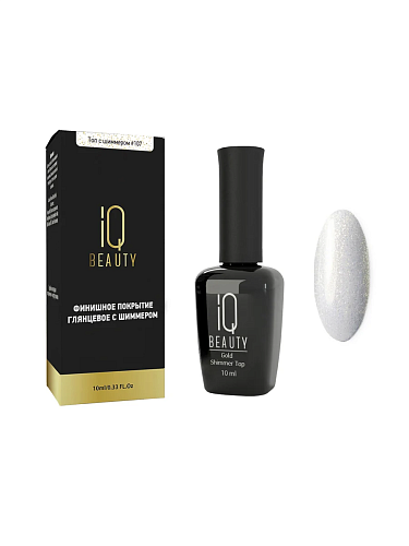 Покрытие финишное прозрачное Premium Crystal Top IQ Beauty 10 мл