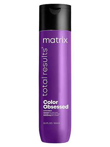 Шампунь для защиты цвета окрашенных волос с антиоксидантами MATRIX Color Obsessed  300 мл