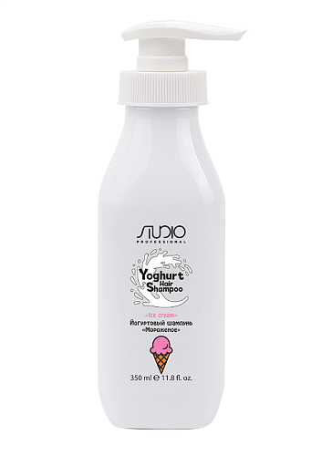Шампунь йогуртовый для волос Мороженое STUDIO 350 мл