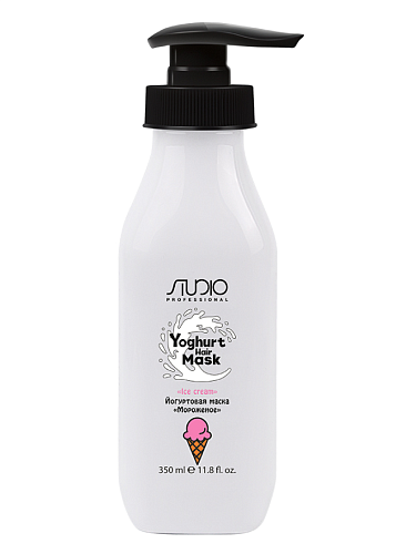 Маска йогуртовая для волос Мороженое STUDIO 350 мл