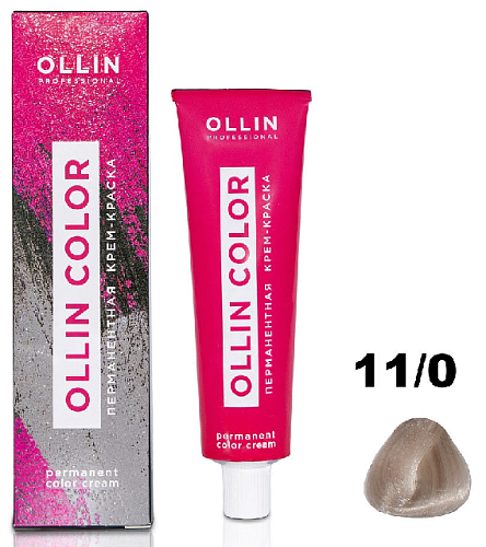Крем-краска для волос OLLIN COLOR 11.0 специальный блондин 100 мл.